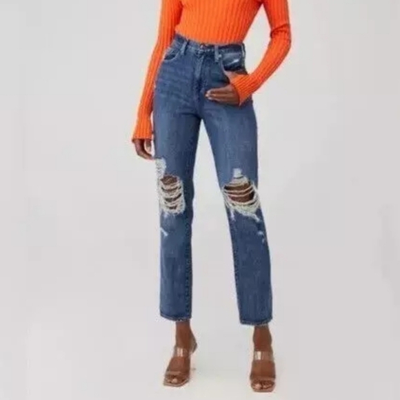 Pistola Presley Distressed Jeans - Picture 1 of 4